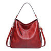 JDEFEG Top Handle Shoulder Bag Handbags for Women Large Designer Ladies Bag Bucket Purse Leather Large Womens Wallet Purses for Women Red One Size